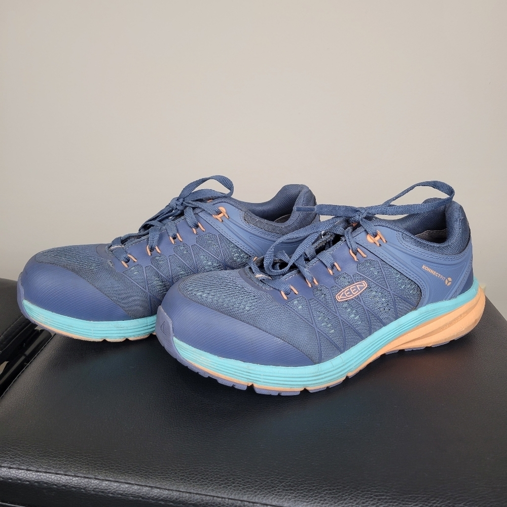 KEEN Utility Women's Vista Energy Carbon Fiber Toe Work Sneaker Size 9 W